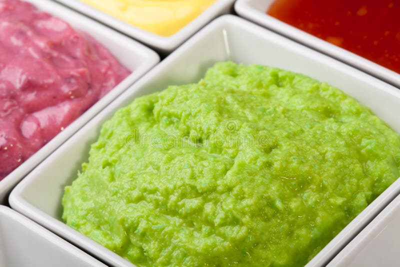 Wasabi sauce stock photo. Image of french, fries, salt 32954796