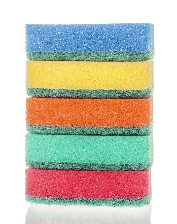 Washing dishes sponges stock photo. Image of equipment 93706428