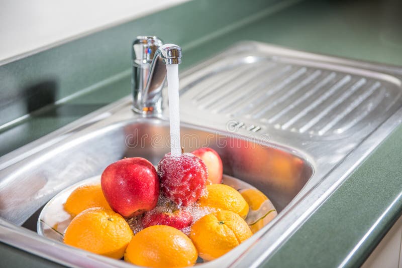 Washing fruits stock image. Image of lunch, natural, appetizer 82019353