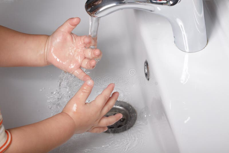 Washing hands