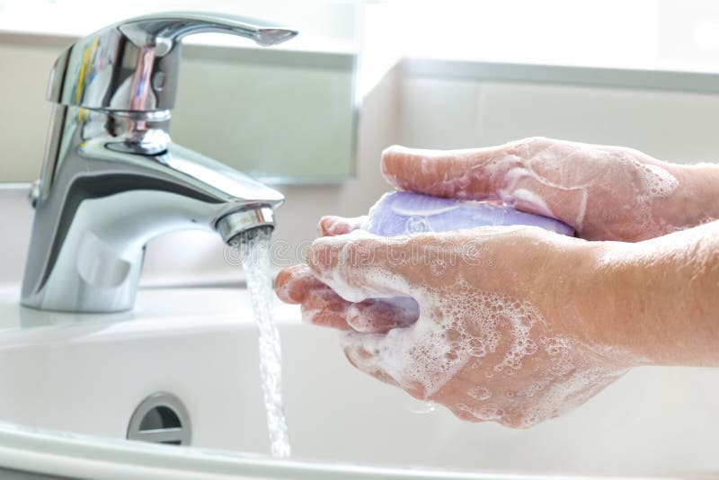 Washing hands stock photos Washing hands stock photos