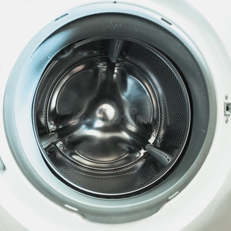Washing machine basket stock image. Image of laundry 95452851