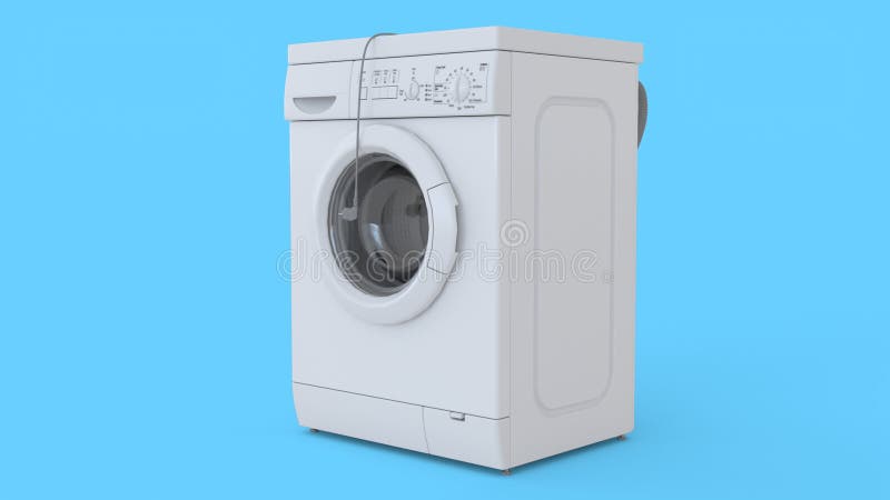 Washing machine vector illustration