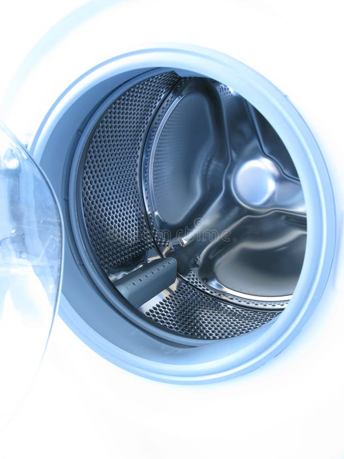 Washing machine drum stock image. Image of powder, drum 15073557