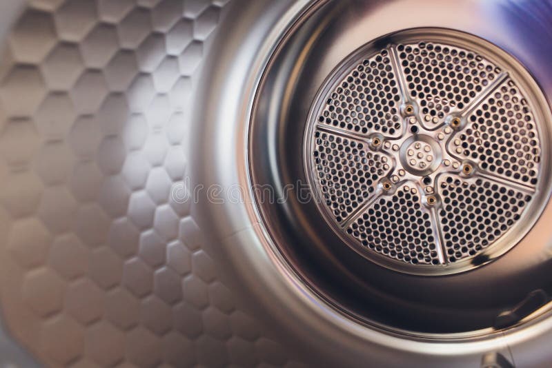 Washing Machine Drum Interior, Internal View of an Empty Washing ...