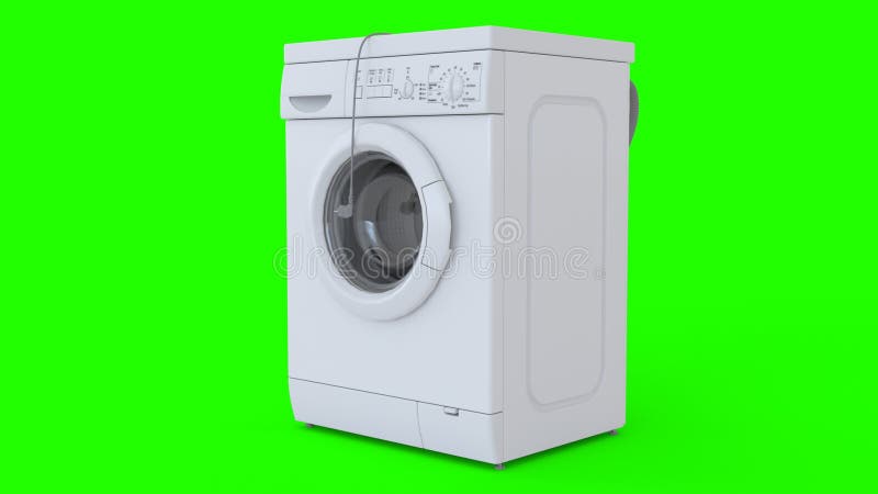 Washing machine vector illustration