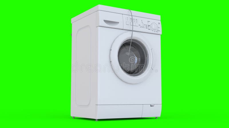 Washing machine royalty free illustration