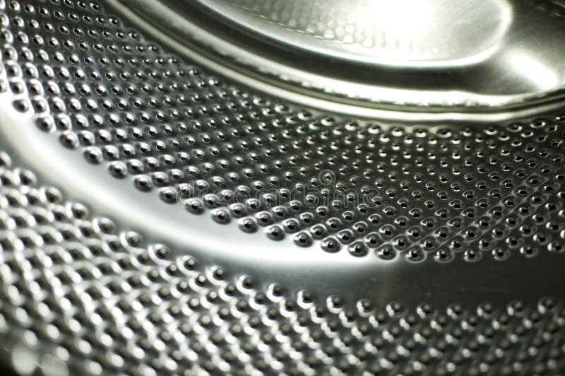 Washing Machine Interior Close Up. Stock Photo Image of curve