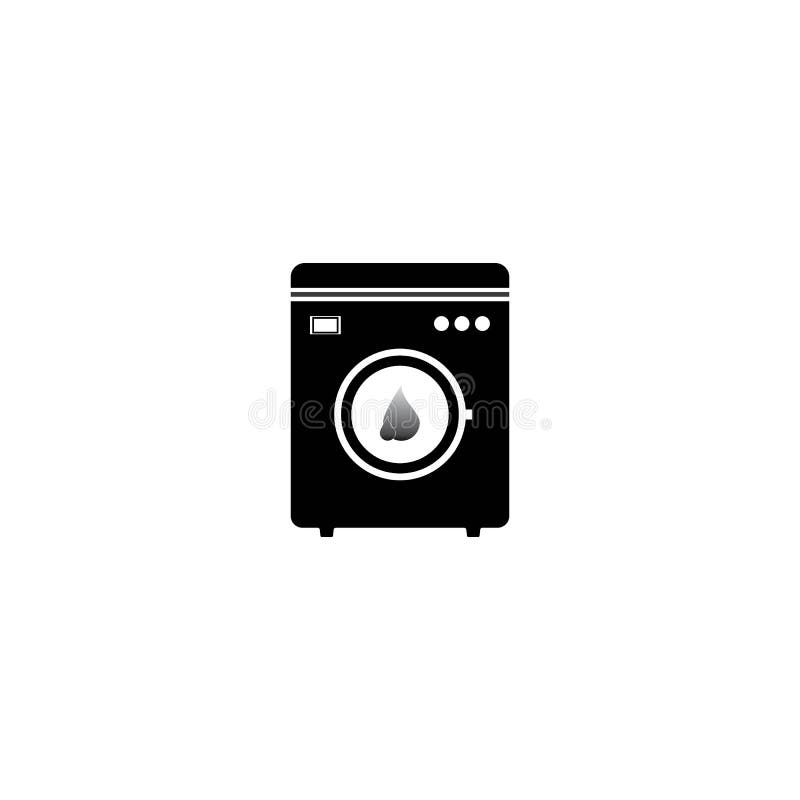 Washing machine logo stock vector. Illustration of linen 196771660