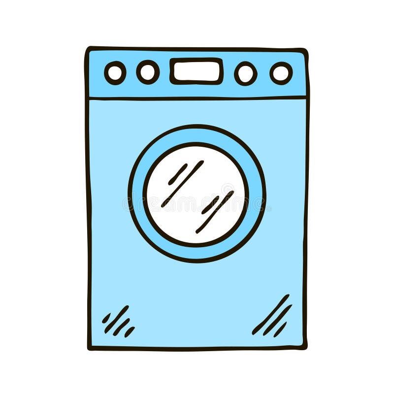 Washing Machine Vector Sketch Illustration सटक वकटर रयलट फर  1646650975  Shutterstock