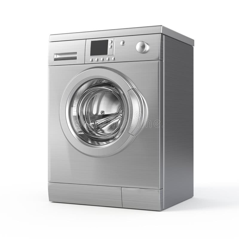 Washing machine royalty free illustration