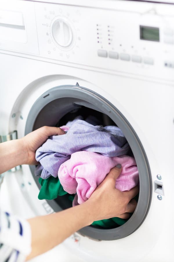 Washing Machine stock photo. Image of cleaning, house - 55853268