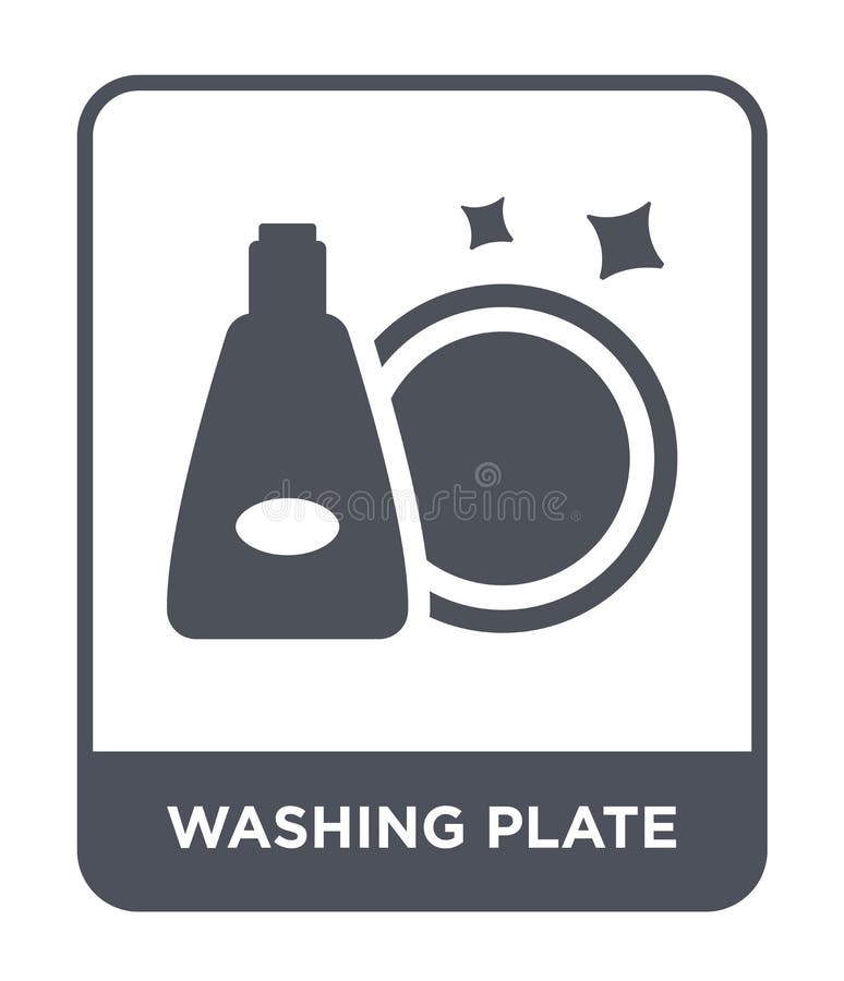 washing plate icon in trendy design style. washing plate icon isolated on white background. washing plate vector icon simple and stock illustration washing plate icon in trendy design style. washing plate icon isolated on white background. washing plate vector icon simple and stock illustration