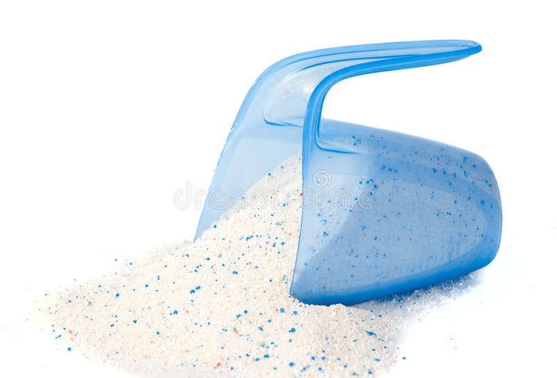 Washing Powder in a Measuring Cup Stock Image Image of domestic