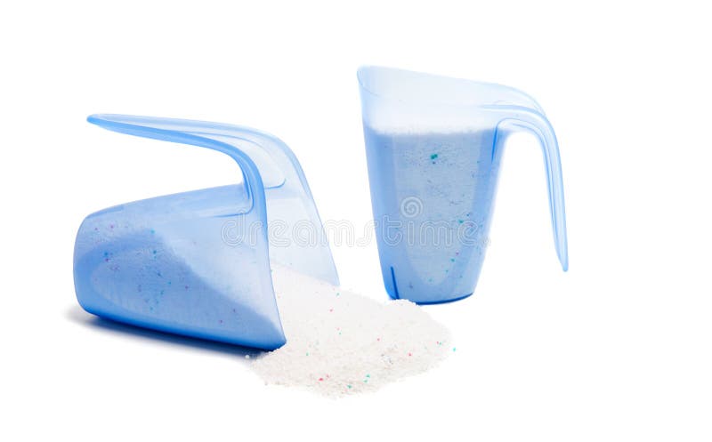 Laundry Capsules Measuring Cup Washing Powder White Background Stock Photo  by ©NewAfrica 468676994