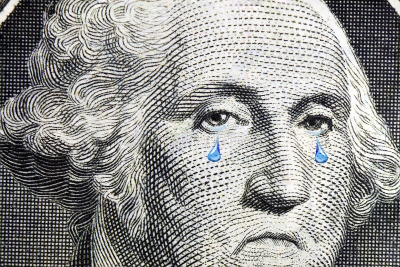 Washington Cries Close Up