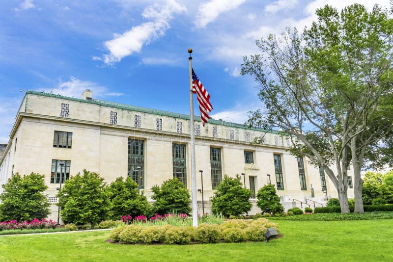 Washington DC del viale di costituzione dell'Accademia nazionale delle scienze
