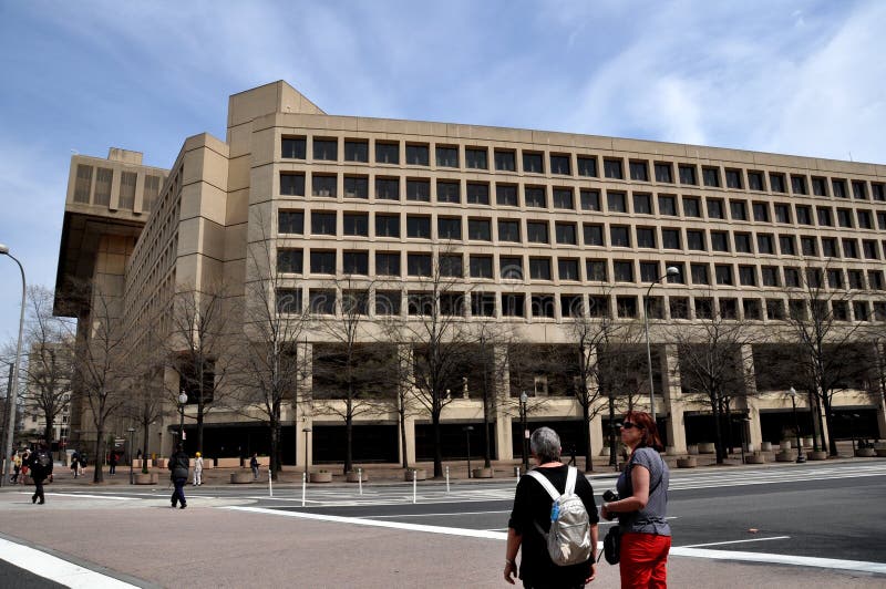 Washington, DC: FBI Gebäude stockfoto Washington, DC: FBI Gebäude stockfoto