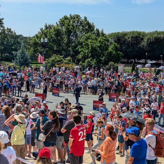 4th of july celebration on the mall