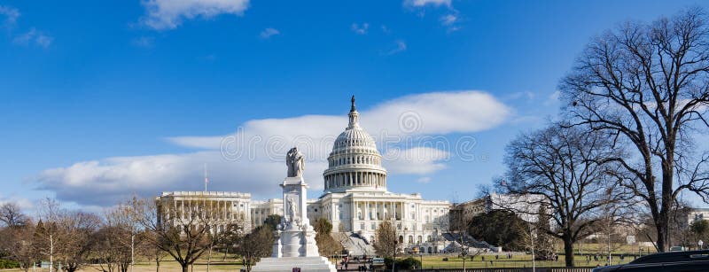 Washington DC, Ηνωμένες Πολιτείες, στις 23 Δεκεμβρίου 2018 Το αμερικανικό κύριο κτήριο, Washington DC περιοχή Μόσχα μια πανοραμικ στοκ φωτογραφίες Washington DC, Ηνωμένες Πολιτείες, στις 23 Δεκεμβρίου 2018 Το αμερικανικό κύριο κτήριο, Washington DC περιοχή Μόσχα μια πανοραμικ στοκ φωτογραφίες