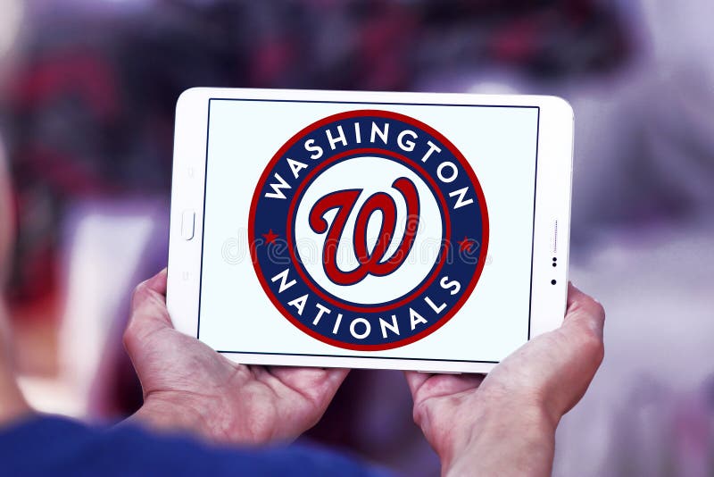 Washington Nationals Baseball Team Logo Editorial Image Image of