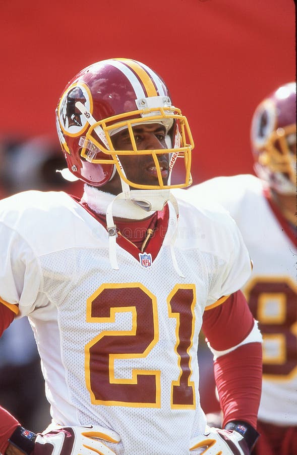 Washington Redskins Hall of Fame cornerback Deion Sanders. 