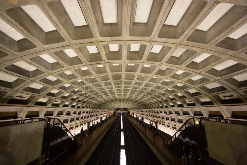 Washington, tunnel de métro de C.C