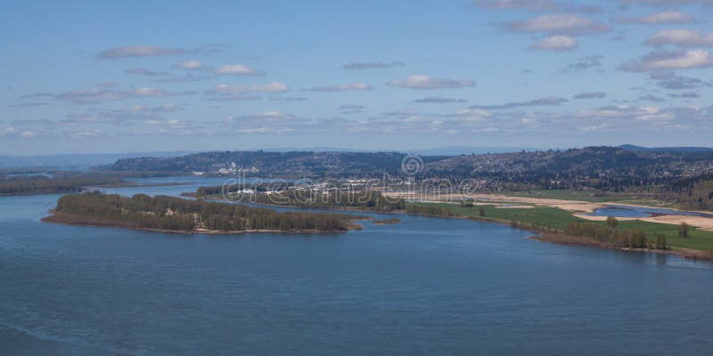 Washington View From The Vista-Huis royalty-vrije stock fotografie Washington View From The Vista-Huis royalty-vrije stock fotografie