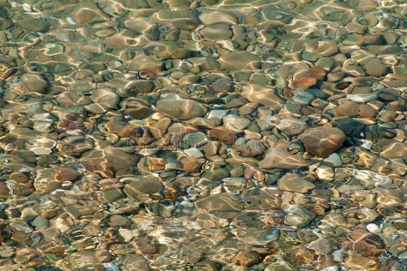 Wasser und Steine