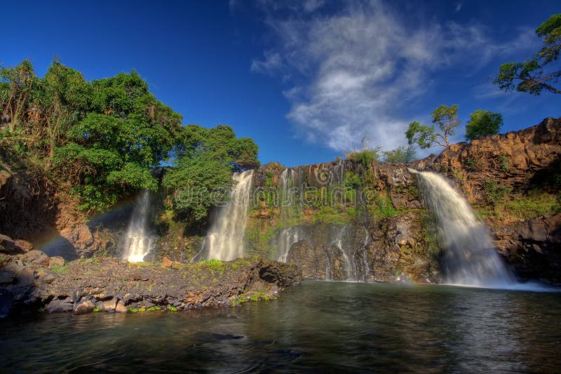 Waterfall Chute de la Lily near Lac Itasy, Madagascar. Waterfall Chute de la Lily near Lac Itasy, Madagascar