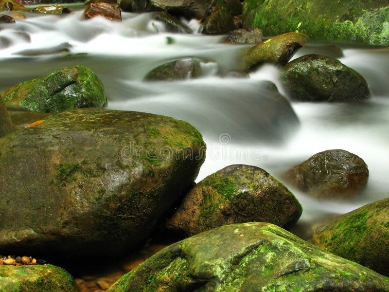 Wasserfall stockfotografie