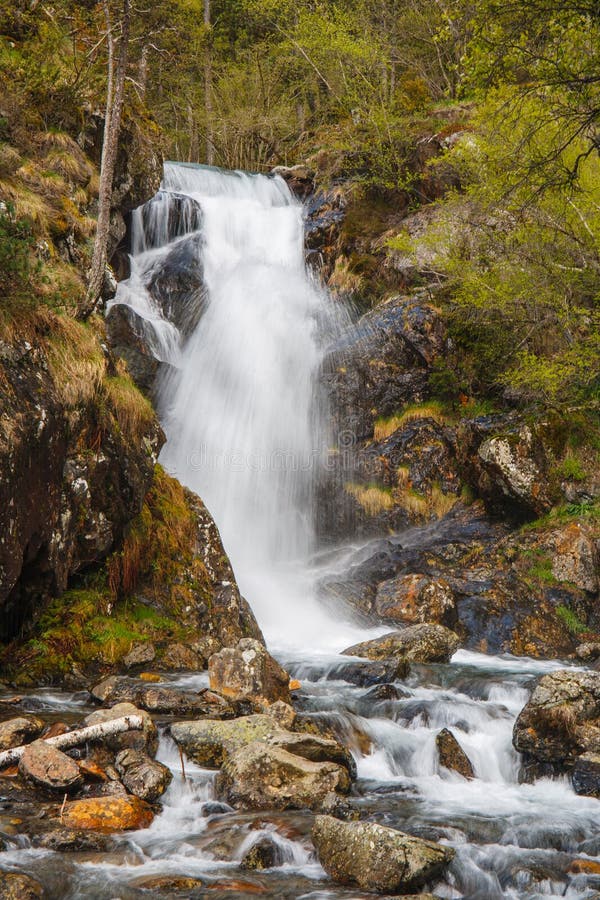 Wasserfall des Pollos lizenzfreie stockfotos