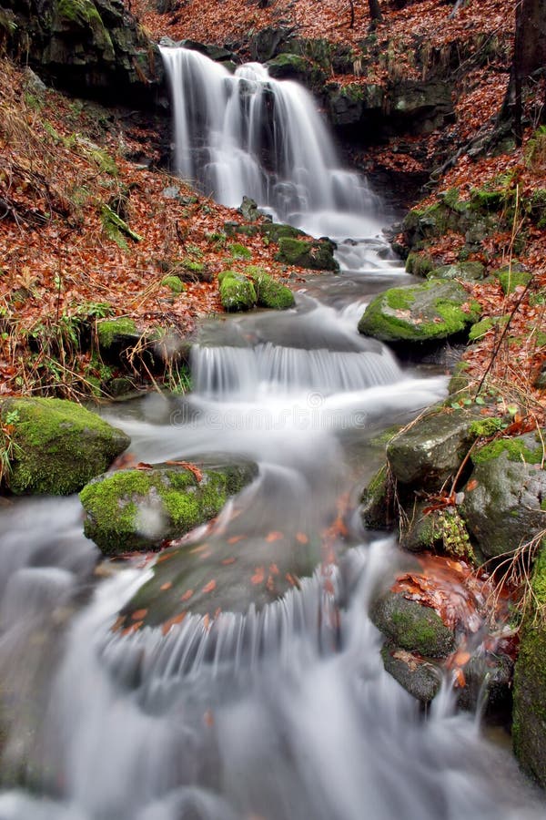 Beautiful water scenery in the Beskydy. Beautiful water scenery in the Beskydy