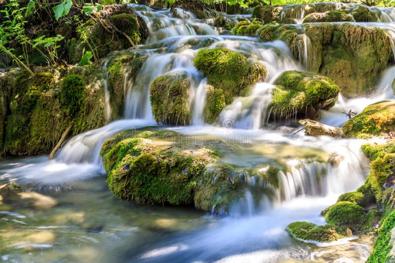 Wasserfall und schÃ¶ne Naturlandschaften im Nationalpark Plitvicer Seen