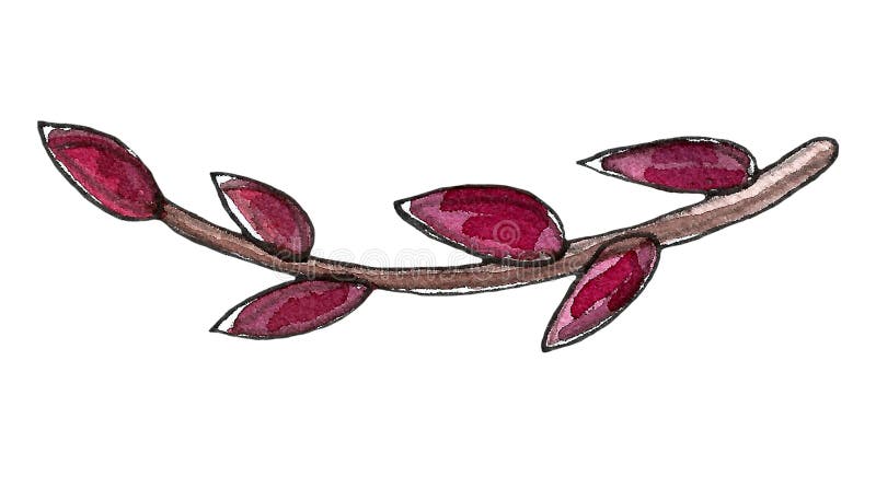 Wasserfarbene Osterset mit Kuchen, Blumen, Federn und Eiern Frühlingsurlaub Handgezeichnetes böhmisches Design im April lizenzfreie abbildung