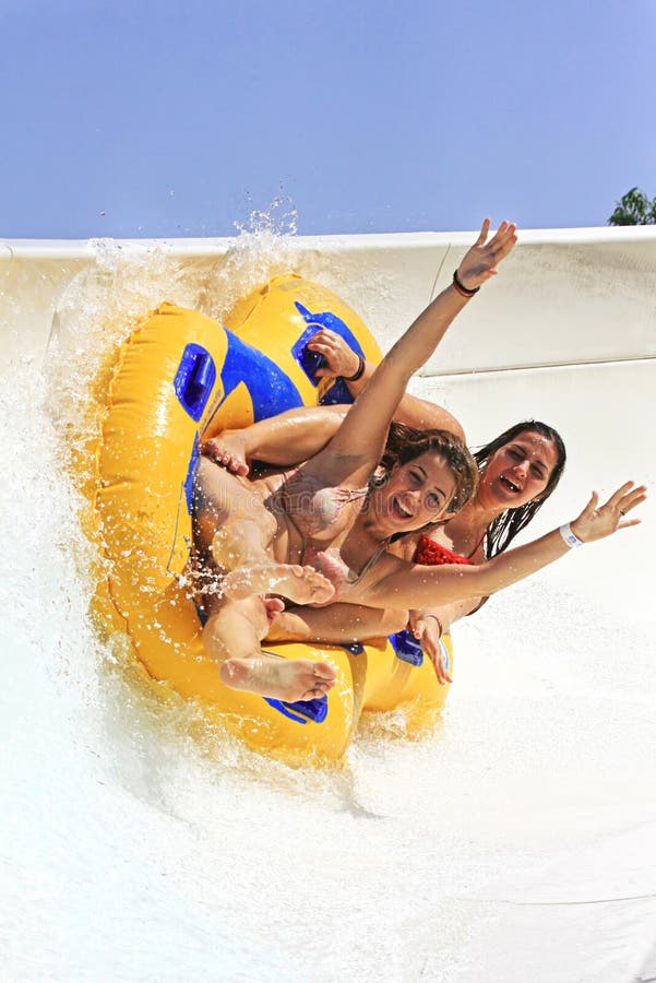 Wasserpark, Rhodos, Griechenland stockbilder Wasserpark, Rhodos, Griechenland stockbilder