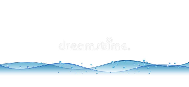 Wasserwelle vektor abbildung Wasserwelle vektor abbildung