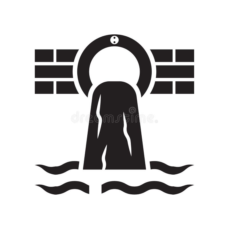 Waste icon vector sign and symbol isolated on white background vector illustration