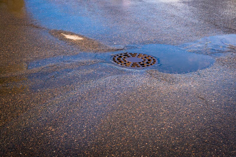 Waste from the Oil Industry Flows Down the Storm Drain with Rainwater