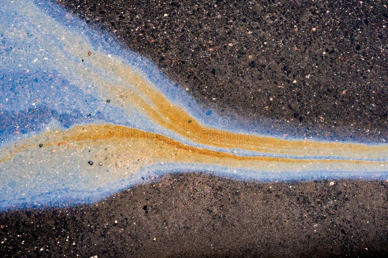 Waste from the Oil Industry Flows Down the Storm Drain with Rainwater