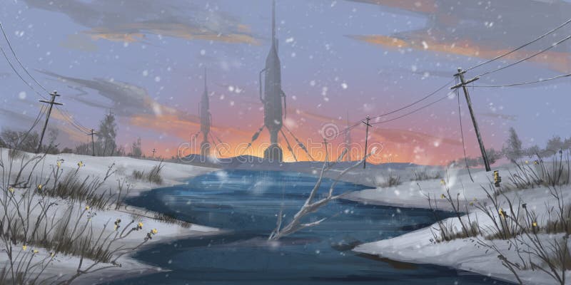 Wasted Snow Land. SpitPaint.