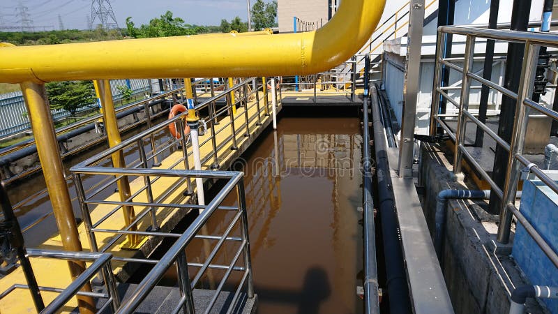 Water Scraper Filter for Waste Water Treatment in the Factory Stock Image -  Image of factory, deformed: 208862103