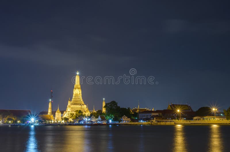 Wat arun temple bangkok thailand