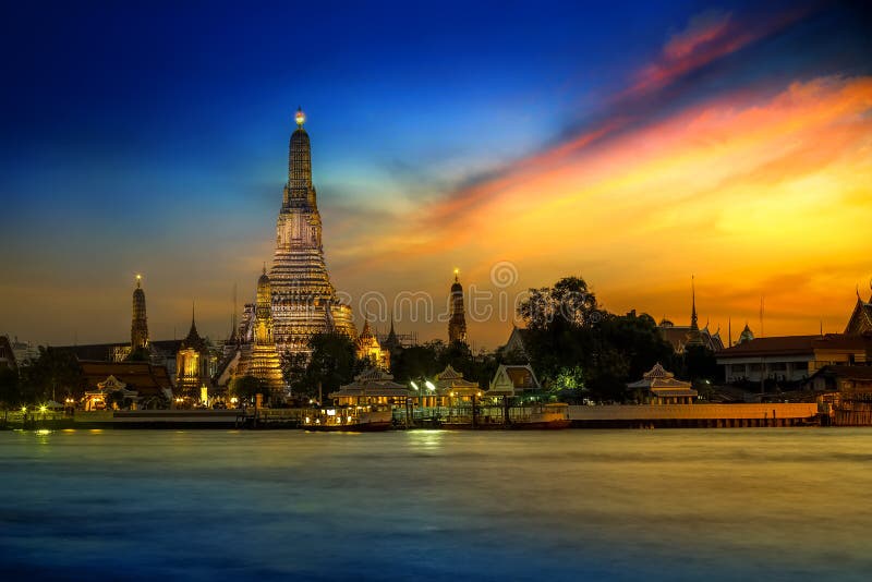 Wat Arun - the Temple of Dawn in Bangkok