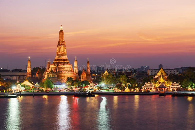 Wat Arun Temple in Bangkok, Thailand