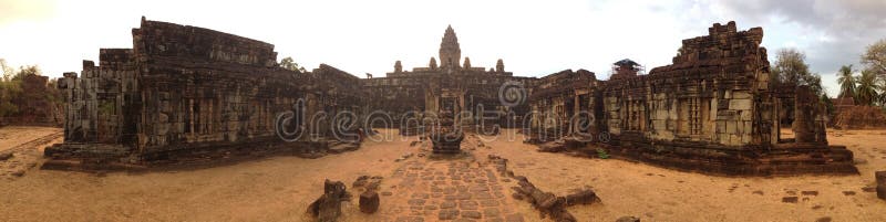 Wat Bakong Siem Reap Cambodia- Ancient Angkor stock photos Wat Bakong Siem Reap Cambodia- Ancient Angkor stock photos