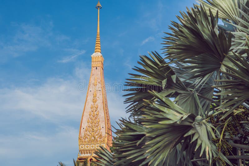 Wat Chalong jest znacząco świątynią Phuket obraz stock Wat Chalong jest znacząco świątynią Phuket obraz stock