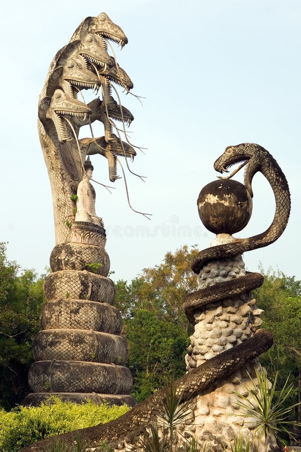 Sala Kaeo Kou (Wat Khaek), near Nong Khai, Thailand.