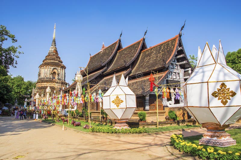 Wat Lok Molee, Chiangmai, Ταϊλάνδη στοκ εικόνα Wat Lok Molee, Chiangmai, Ταϊλάνδη στοκ εικόνα