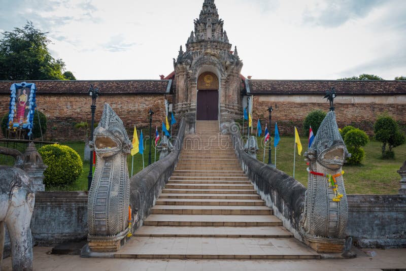 Wat Phra ce Lampang Luang Le temple antique en Tha?lande images stock Wat Phra ce Lampang Luang Le temple antique en Tha?lande images stock